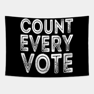 Count Every Vote Tapestry