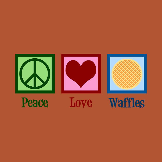 Peace Love Waffles by epiclovedesigns