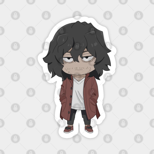 Chibi Aizawa Magnet by Benji_Drawing