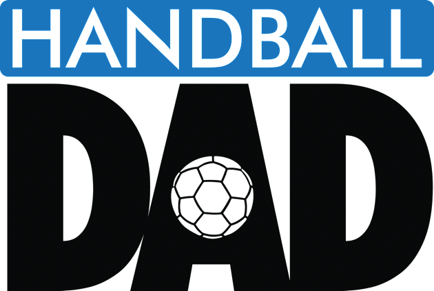 Handball Dad Kids T-Shirt by nektarinchen