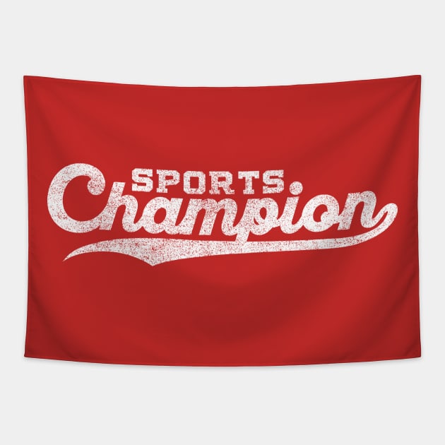 Sports Champion Tapestry by Pufahl