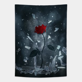 Red rose Tapestry