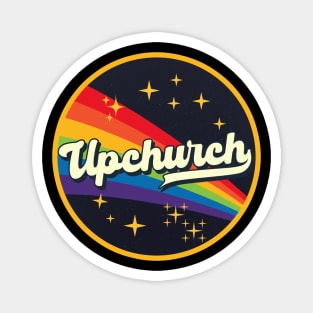 Upchurch // Rainbow In Space Vintage Style Magnet