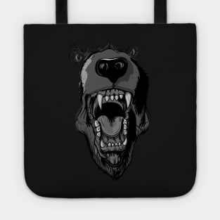 Roaring Grizzly Bear Tote