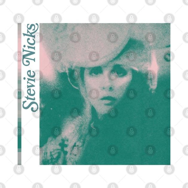 Stevie Nicks / Retro Aesthetic Style Duotone FanArt by unknown_pleasures