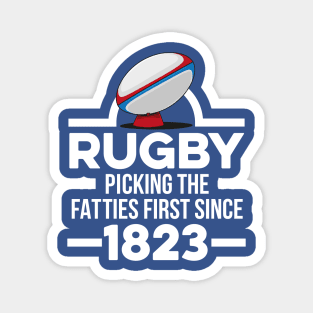 Funny Rugby Joke Rugby 1823 Magnet