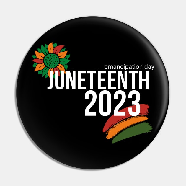 Juneteenth 2023, emancipation day Pin by Artisan