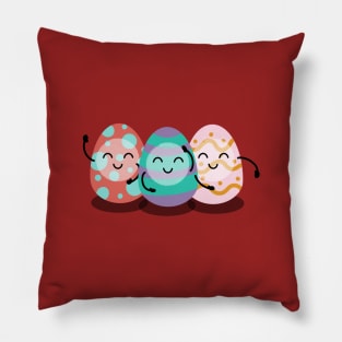 Funny Easter Eggs Pillow