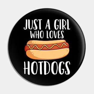 Hotdogs Hotdog Lover Pin