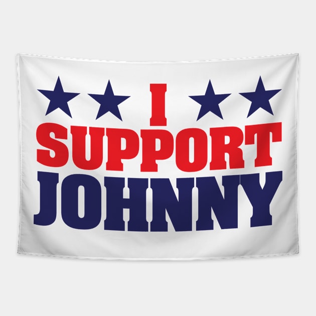 I Support Johnny Tapestry by BRAVOMAXXX