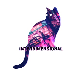 INTERDIMENSIONAL Cat #4 Light Colors T-Shirt