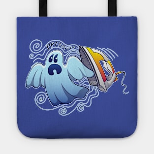 Ghost ironing nightmare Tote