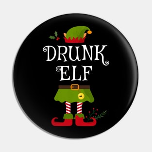 Drunk Elf Shirt , Family Matching Group Christmas Shirt, Matching T Shirt for Family, Family Reunion Shirts Pin