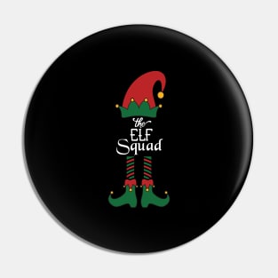 The Elf Squad Matching Family Group Christmas Party Pajama Pin