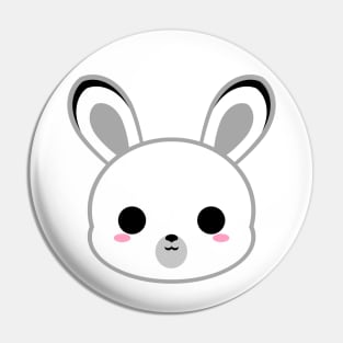 Cute Snow Hare Pin