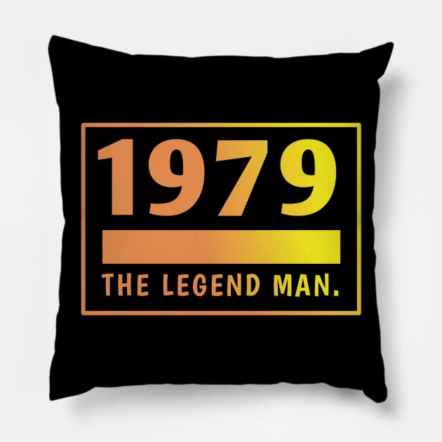 1979 birthday Pillow by BlackMeme94