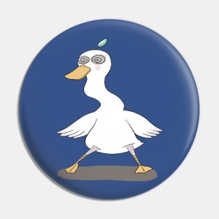 Doo Doo duck dancer Pin