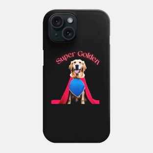 Super Golden-Golden Retriever Superhero Phone Case