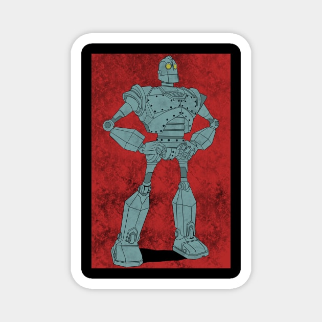 Iron Giant Magnet by IcarusPoe