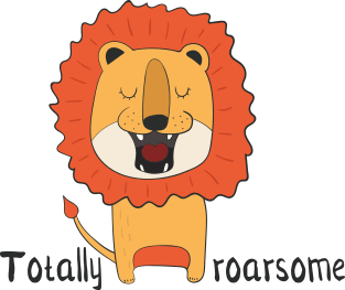 Totally Roarsome, Cute Lion Magnet