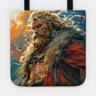 Saga of the Norse: Viking Exploration, Epic Tales, and Anime-Manga Heritage in Vinland Saga Art Tote