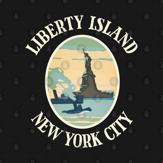 Liberty Island New York City by LegitHooligan