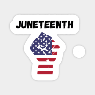 Juneteenth independence day Magnet