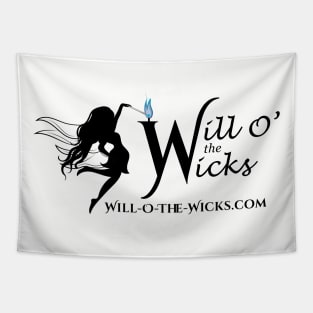 Will O The Wicks Candle Company Logo Tapestry