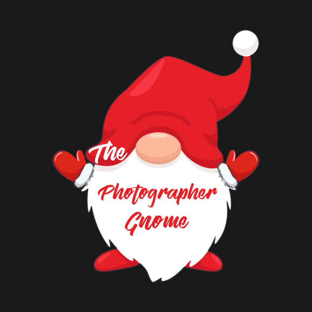 The Photographer Gnome Matching Family Christmas Pajama by Penda