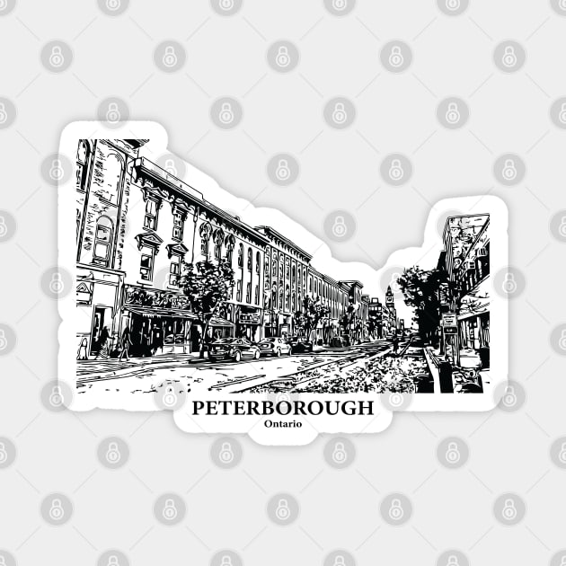 Peterborough - Ontario Magnet by Lakeric