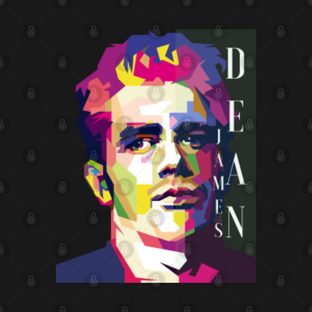 Disover James Dean Hollywood Actor Pop Art WPAP - James Dean - T-Shirt