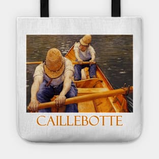 Oarsmen (1877)  by Gustave Caillebotte Tote