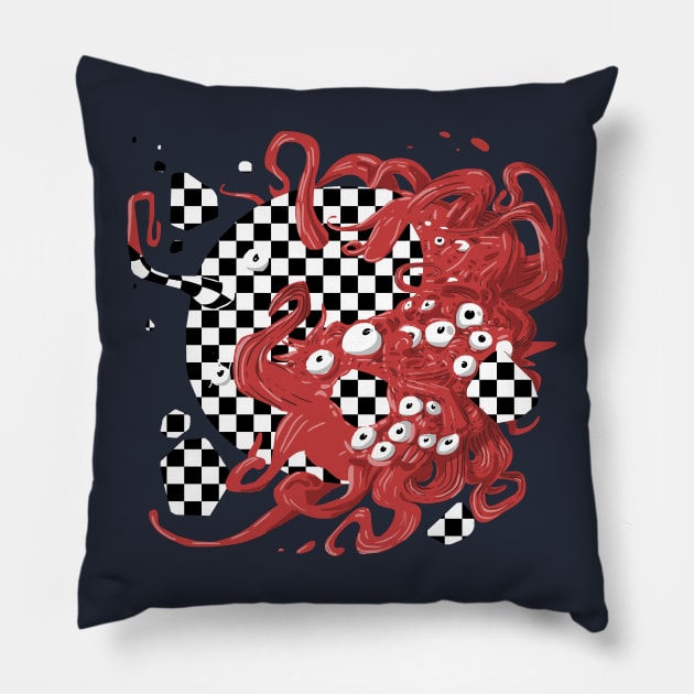 Order vs Chaos Pillow by TomiAx