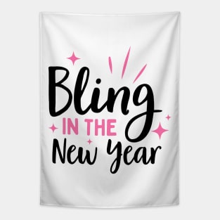 Bling in the new year Tapestry