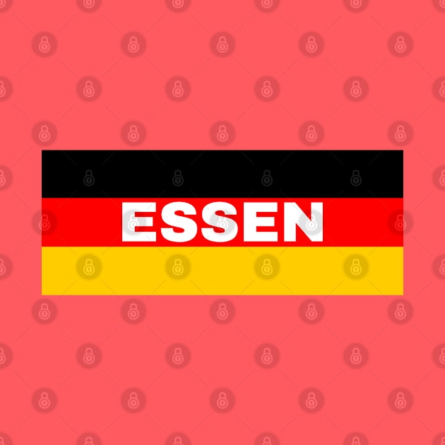 Essen City in German Flag by aybe7elf