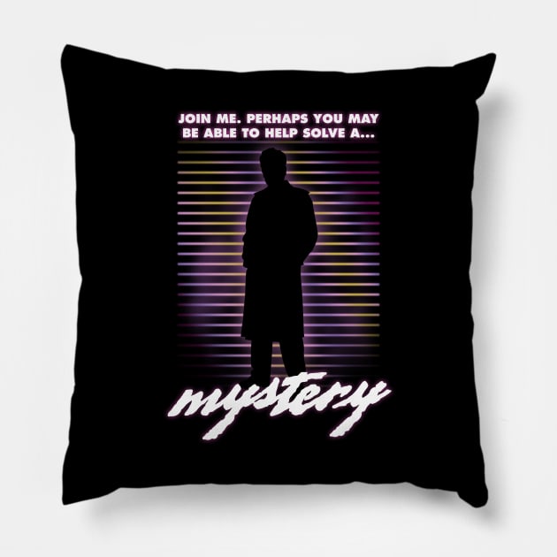 Help Solve a Mystery Pillow by MondoDellamorto