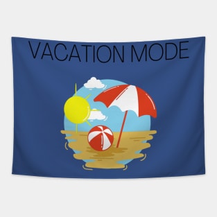 Fun Vacation Mode Apparel Tapestry