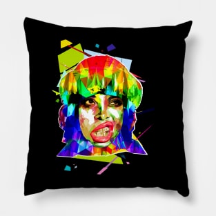 Erykah Badu WPAP Pillow