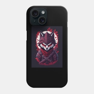 Ninja evil wolf Phone Case