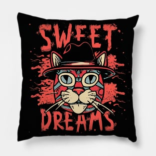 Sweet Dreams Cat Freddy Pillow