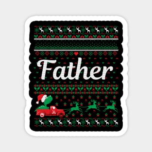 Father Christmas | Ugly Christmas Gifts for Fathers Magnet