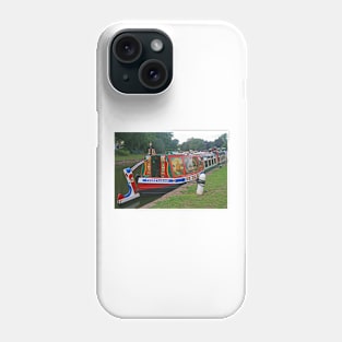 Tivertonian Horse Drawn Barge, August 2022 Phone Case