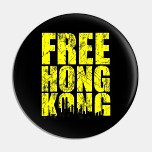 free hong kong tee Pin