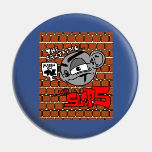 Graffiti Sprayer Spraying Art Pin