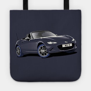 Mazda MX-5 Mark IV in black Tote