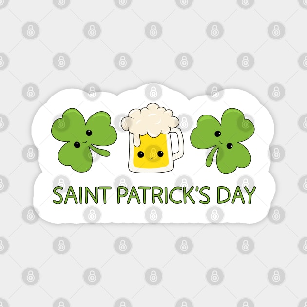 St Patricks day Magnet by valentinahramov