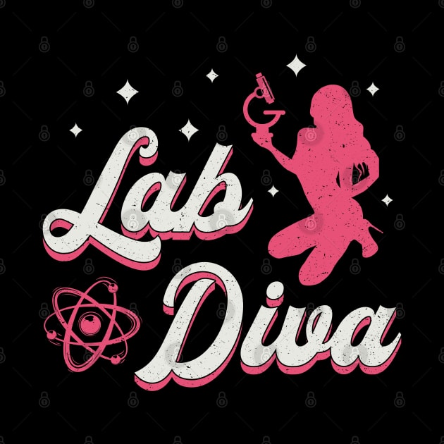 Lab Diva Laboratory Technician Science Lab Tech by T-Shirt.CONCEPTS