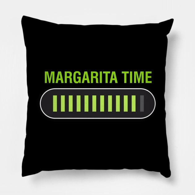 Margarita Time Pillow by Dale Preston Design