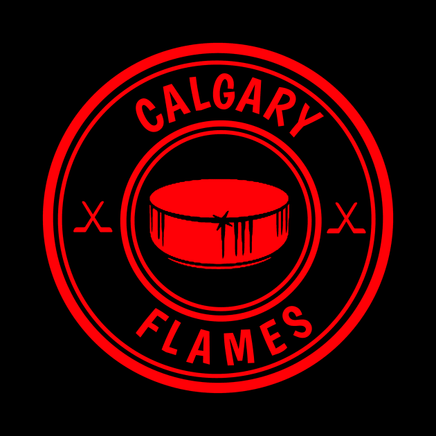 Calgary flames by Cahya. Id