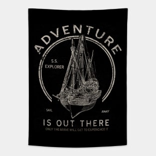 Boat Adventure Is Out There Tapestry